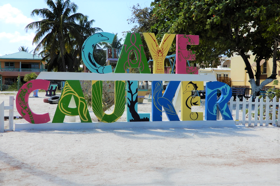 Caye Caulker sign